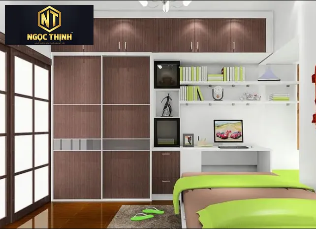 Xưởng Nội Thất Ngọc Thịnh Long Thành - Bình Phước - Tủ quần áo gia đình đẹp & cao cấp - TQANT37